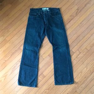 Levi’s 527 Low Boot Cut Jeans. 32 x 32. Dark blue.